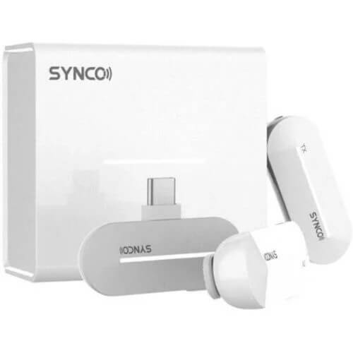 ไมโครโฟนไร้สาย SYNCO P2T สีขาว